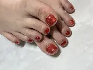 ☆オフ無し☆【フット】定番の仲間入り♪大人気！マグネットネイル