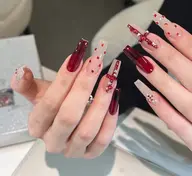 【チップ長さ出し10本】＆持ち込み6本デザイン(アート6本or120分以内)