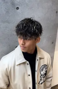 カット×ツイストスパイラルパーマ