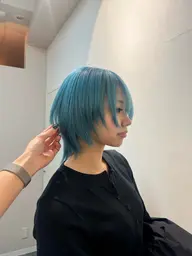 【カット+カラーモデル】🎀🫧🪄ショートレディース　カラー＋カット ¥3000 ※ショート女性限定※