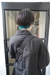 【🌟⋆꙳デザインカラーに挑戦してみたいあなたに✩.*˚✨✨★】似合わせカット+インナーカラー(ケアブリーチ込み)