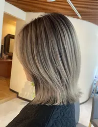 カット＋デザインカラー(ハイライト、白髪ぼかし、バレイヤージュ)🤍