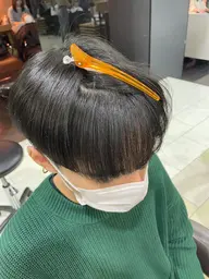 【🔥パーマ落とし癖毛対策に！】メンズカット➕酸性ストレート