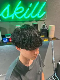 ​〜​ミニモ限定​〜​🌸新生活応援🌸似合わせメンズカット＋ケアパーマ+トリートメント(特殊パーマの場合プラス料金かかります)