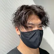 【新規限定MEN'Sクーポン🏁】✨眉毛カット無料✨カット+スパイラルパーマ