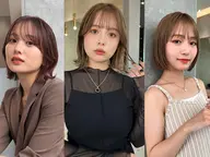 時短小顔ヘア🍒】前髪カット＆顔周りカット＆可愛くコテ巻き