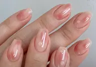 パーツ2つ無料✨️マーブルニュアンスネイル