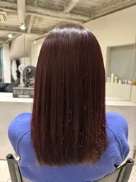 【3cm以上カット】縮毛矯正+カット+トリートメント