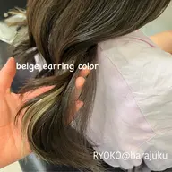 🌈カット+選べるブリーチ（ハイライト/グラデーション/インナーカラー）+カラー