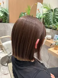 カット+AVEDAカラー【ご新規様限定】 持ち良くセットのしやすいスタイルを叶えます💫 ⚠️ブリーチ不可