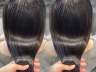 【🤍ミニモ限定🩵】カット + 極艶髪質改善ストレート + 高保湿2stepTR 超音波アイロン付き🪞🌈