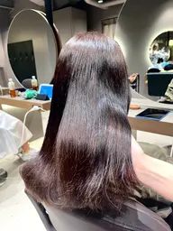 白髪染め+3⃣stepトリートメント🍇🩶