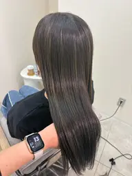 【🖤人気/予防美容🖤】カット+酸性ストレート+髪質改善トリートメント+スパ