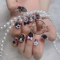 🉐【初回オフ無料★ケア込み】地雷系★プラチナ10本やり放題【持込🆗120分時間内10本やり放題】💎 アートし放題