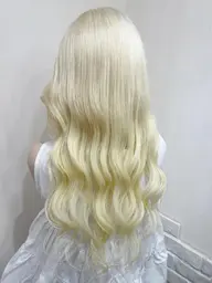 【ハイトーンするならコレ✨】ブリーチ(2回)+オンカラー+Aujua2stepトリートメント💎