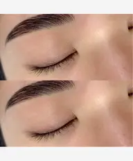 ハリウッドブロウリフト+オーダーメイドまつ毛パーマ