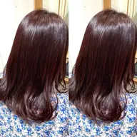 ［ブリーチなしで明るくしたい♪］髪質改善2カラー