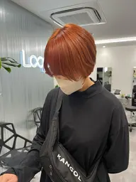 【ハイクオリティー☆】ダブルカラー（ケアブリーチ＋カラー）　¥11000