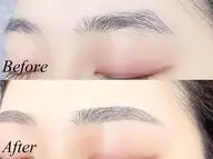 学割U24🎓《ナチュラル眉🌱》美眉アイブロウWAX＋間引き (メイク込) ¥4500