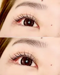 🦋【太く・長くなる】まつげパーマ+眉ワックス