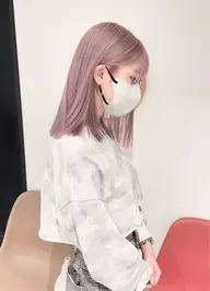 ✨オススメ✨カット+ケアブリーチ+カラ一+TOKIOトリートメント★韓国/ダブルカラー/ブリーチ