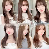 ❤️ご新規様特価menu❤️似合わせ韓国レイヤーカット💇‍♀️+艶髪特化カラー+スチーム&超音波アイロントリートメント
