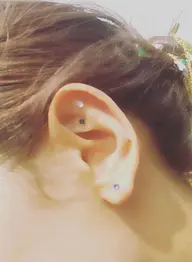 💎おしゃれにヘルスケア💎耳つぼジュエリー6粒