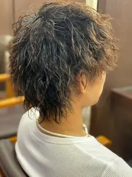 【メンズ限定】メンズカット+パーマ+プチスパ¥12000