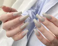 🫧(オフ込み)🫶🏻チップ+スカルプジェル長さ出し(10)本🖤➕(ワンカラー／ラメ)2色👌🏼🍓