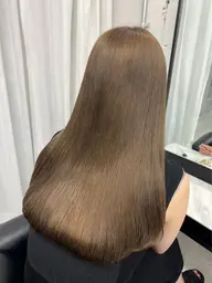 全頭ブリーチ+カラー