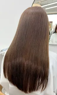 【✨圧倒的な美髪🫶🏻✨】カット+カラー+水素縮毛矯正+髪質改善TR ￥41400→￥33000✨