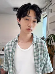 《男性限定》カット+無造作パーマ👓￥8800～(立川/メンズパーマ/メンズカット)