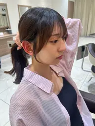 韓国レイヤー🇰🇷 盛れる前髪+顔まわりカット