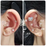 耳ツボジュエリー【両耳合わせて10個】