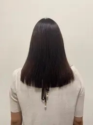 酸性ストレート ブリーチしててもかけられる髪に優しいストレート🌟 隠れ癖毛さんにも大人気‼️