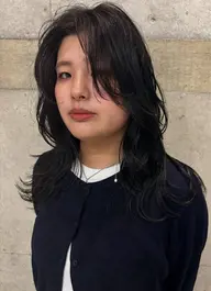 ⚠️注意事項の確認お願いします。ボブ〜ミディアムレイヤーカットモデル🍃+クイックスパ🫧