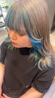 🐈カット＋カラー＋インナーカラー＋Aujua1step TR