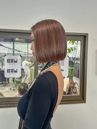 透明感カラー+トリートメント