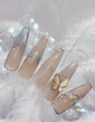 🎀ジェルネイル、定額コース、チップ長さだし(自店のジェルオフ無料、ケア込み