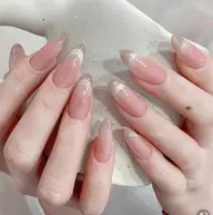 ⋆˙♡✨チップ長さ出し！マグネットフレンチネイル