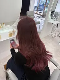 アディクシーカラー+カット+3stepトリートメント