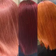 ブリーチ無しダブルカラー🍁ボルドーやワインレッドなど暖色流行中✨