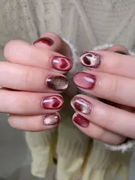 人気トレンドデザイン✨自爪ハートマグネット💖 ¥6600