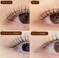 【まつ毛パーマ上下SET】パリジェンヌラッシュリフト☆