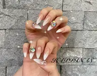 🟠カラーグラデーションネイル【オフ込み】🟠