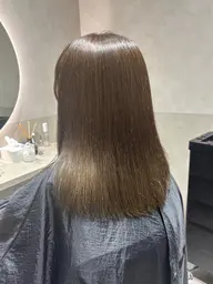 【U29期間限定✨】ケアカラー + カット + 髪質改善プレミアムトリートメント