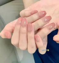 ♡🎀自爪・フレンチ★ベイビーブーマー(ベースあり)