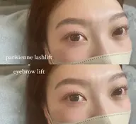 【パリジェンヌorマツパ】＋【アイブロウリフトorアイブロウワックス】