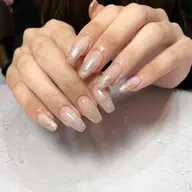 《ケア&オフ込み》ラメグラデーション💅(フィルイン)