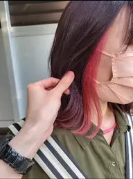 🌈イヤリングカラー+トリートメント